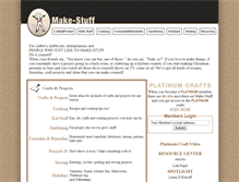 Tablet Screenshot of make-stuff.com